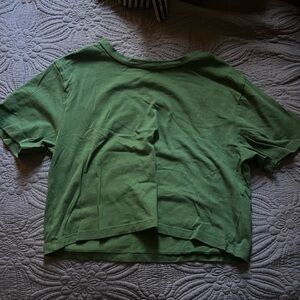 No Boundaries Green Short Sleeve Women's Tee